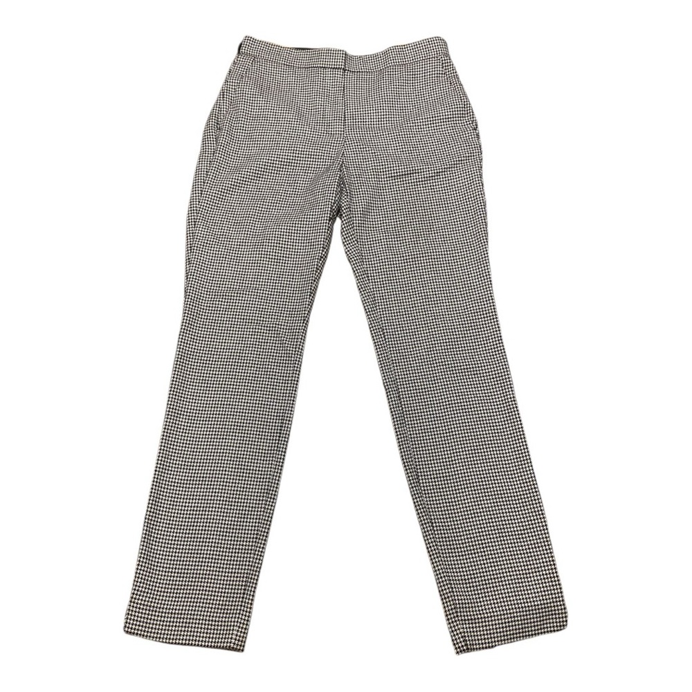 Zara Jogger Waist Pants Size Small Black White Pants Trousers Business Casual